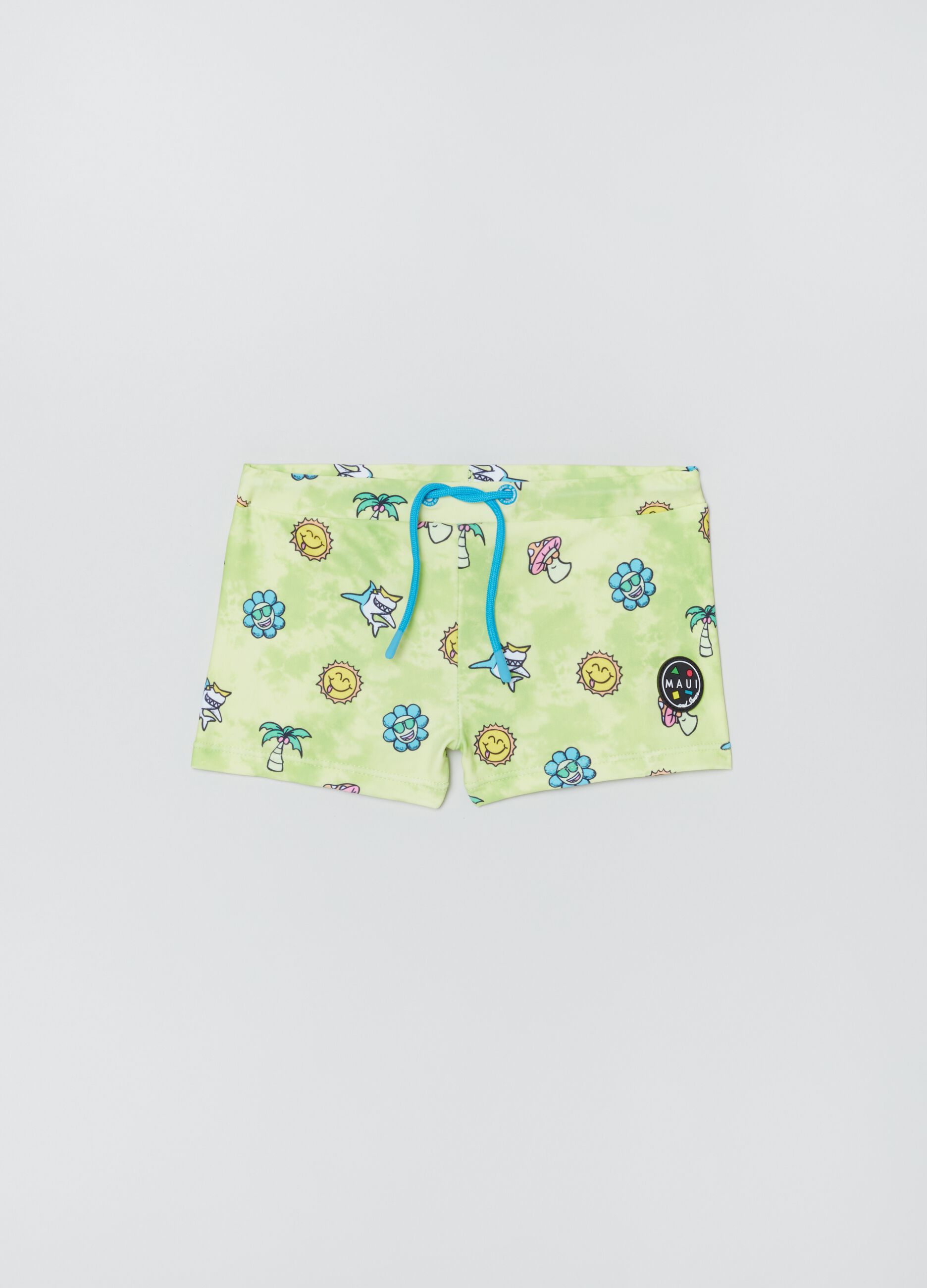 Maui and Sons swimming trunks with drawstring