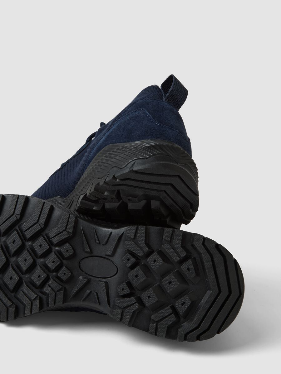 Sneakers blu con suola carrarmato_2
