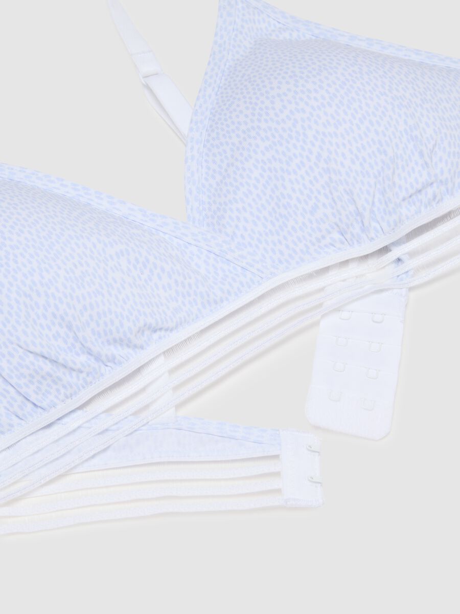 Multicolour Stretch Cotton Bra_5