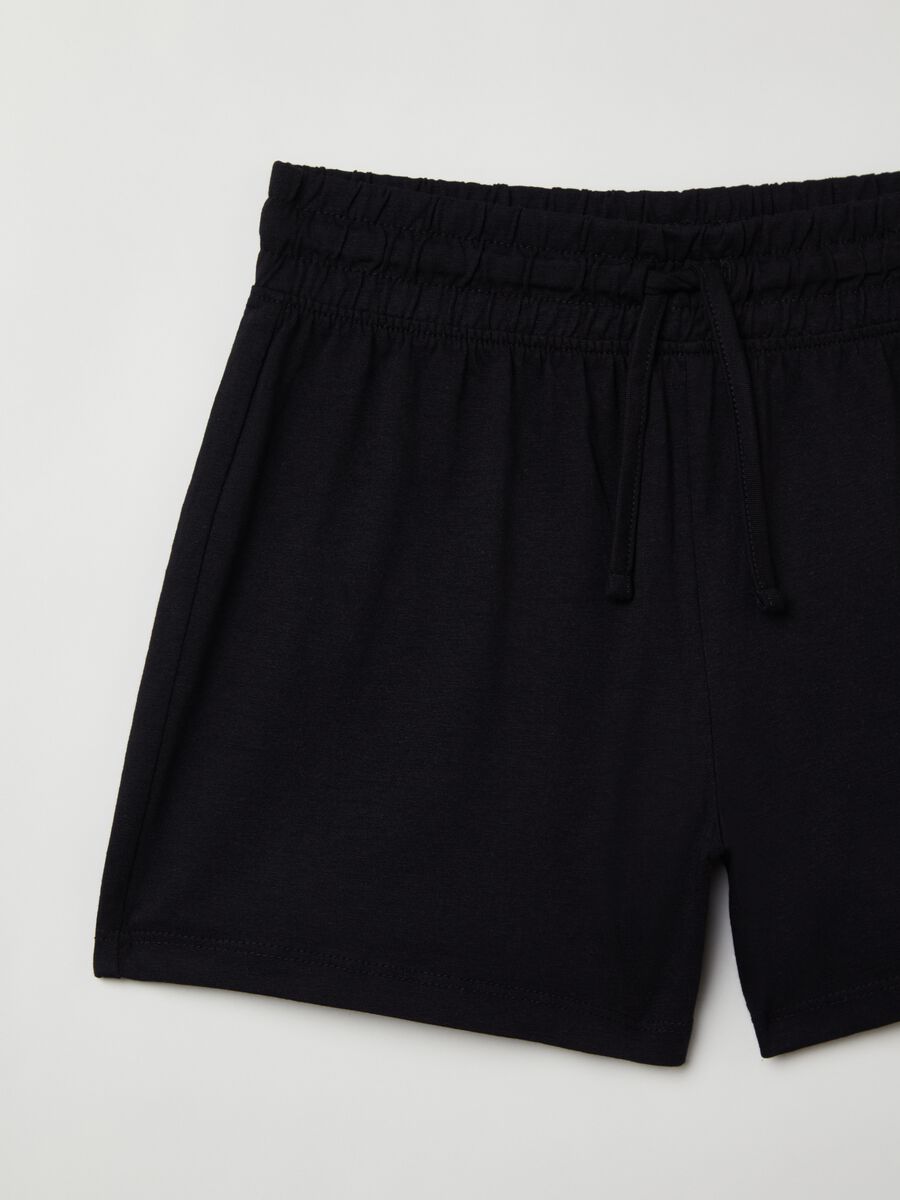 Jersey shorts with drawstring_2