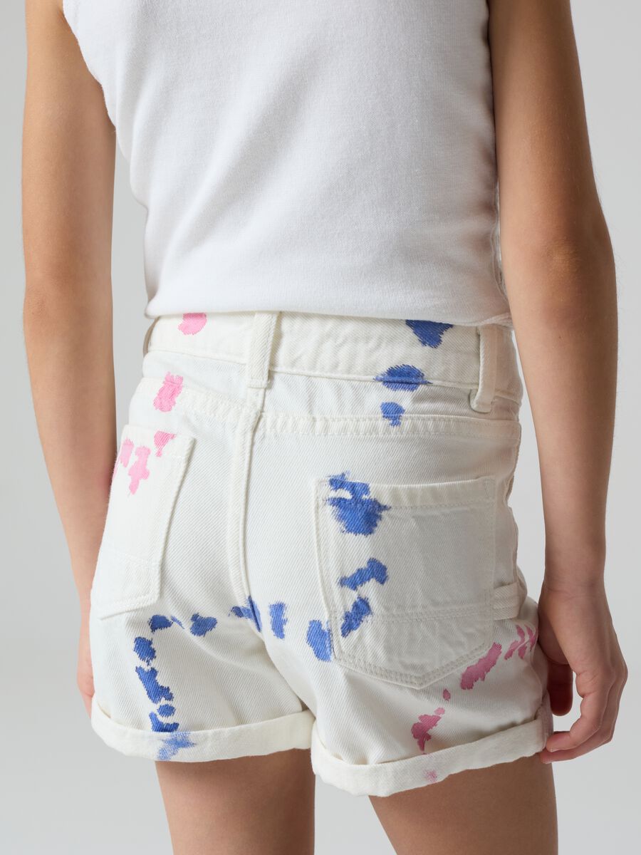 Shorts in cotton with print_2