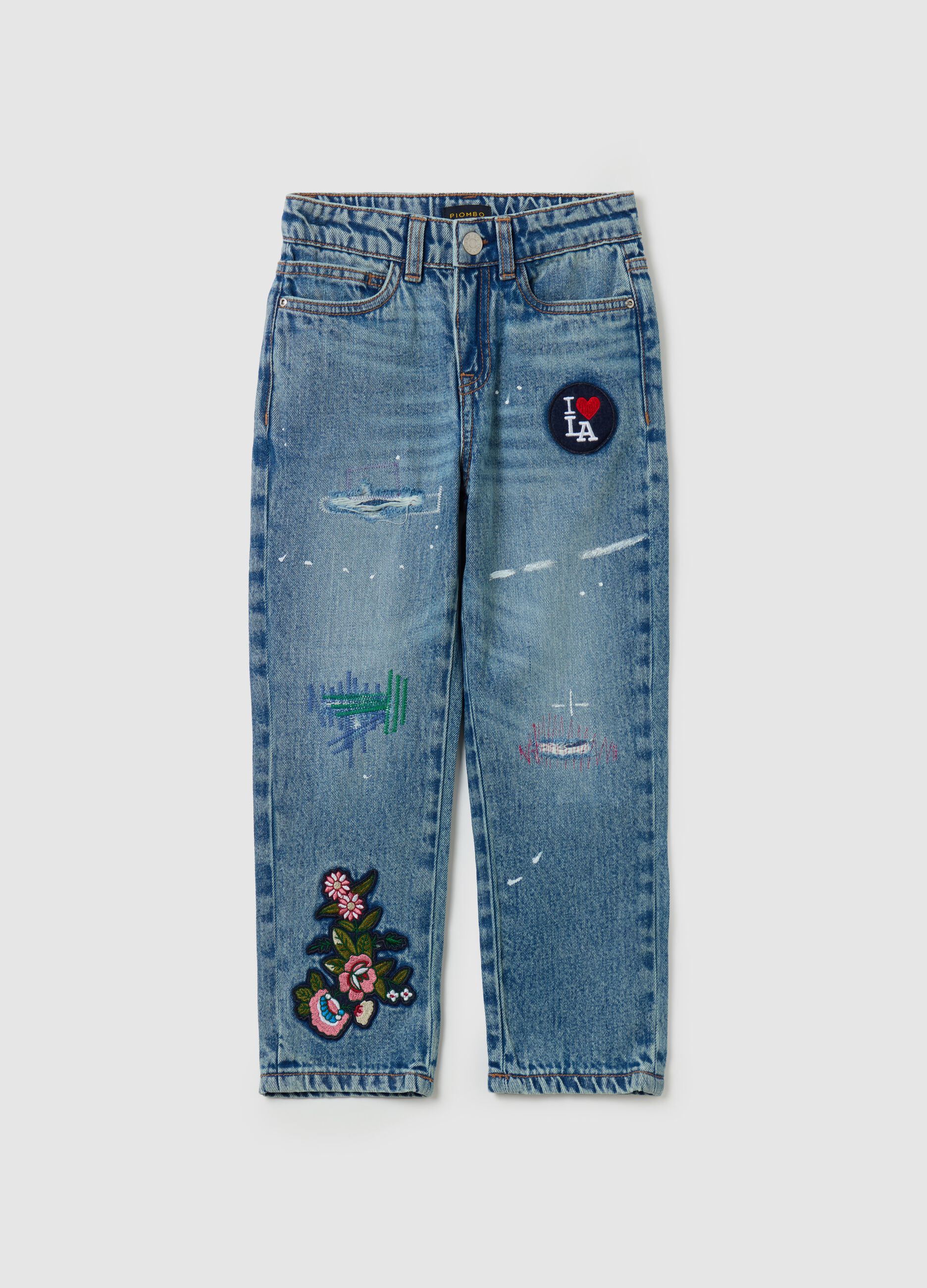Jeans Strappati da Bambina OVS