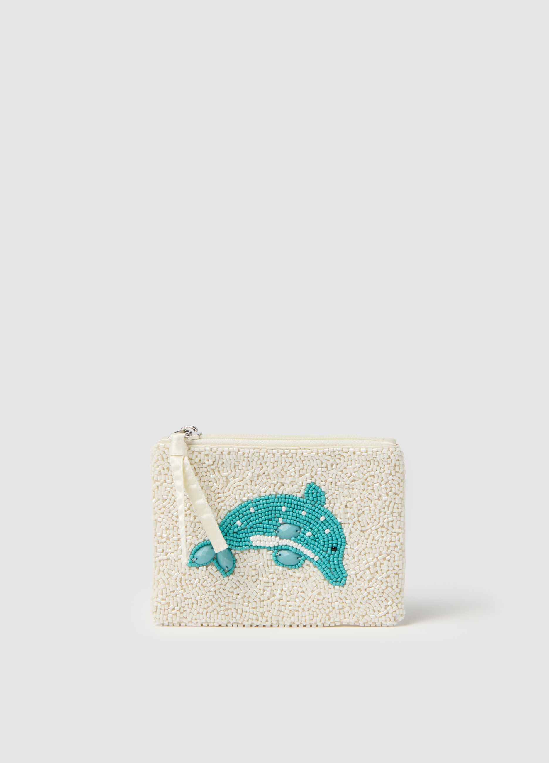 Glass Wallet with Beads Application Ovs