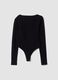 Black Asymmetrical Bodysuit_5