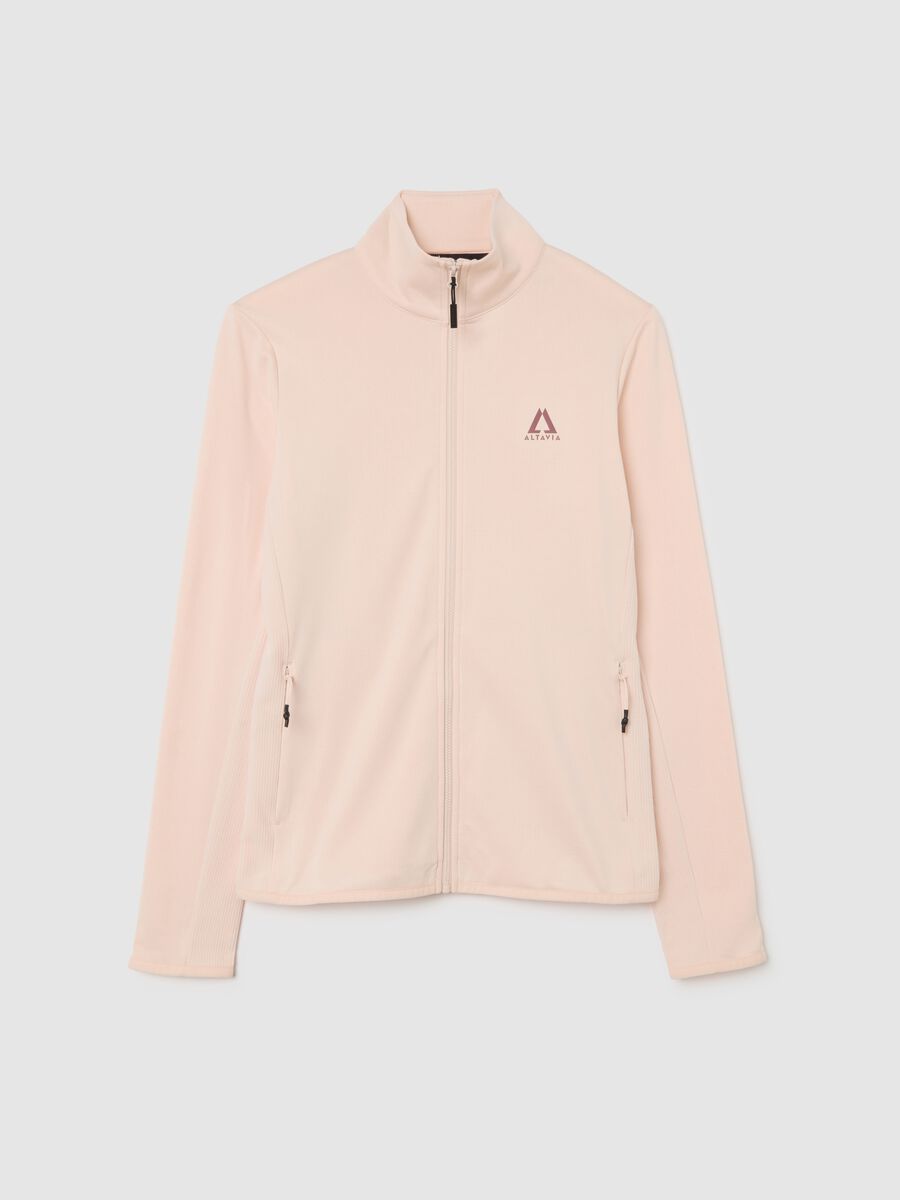 Pile waffle full zip ALTAVIA WITH DEBORAH COMPAGNONI_4