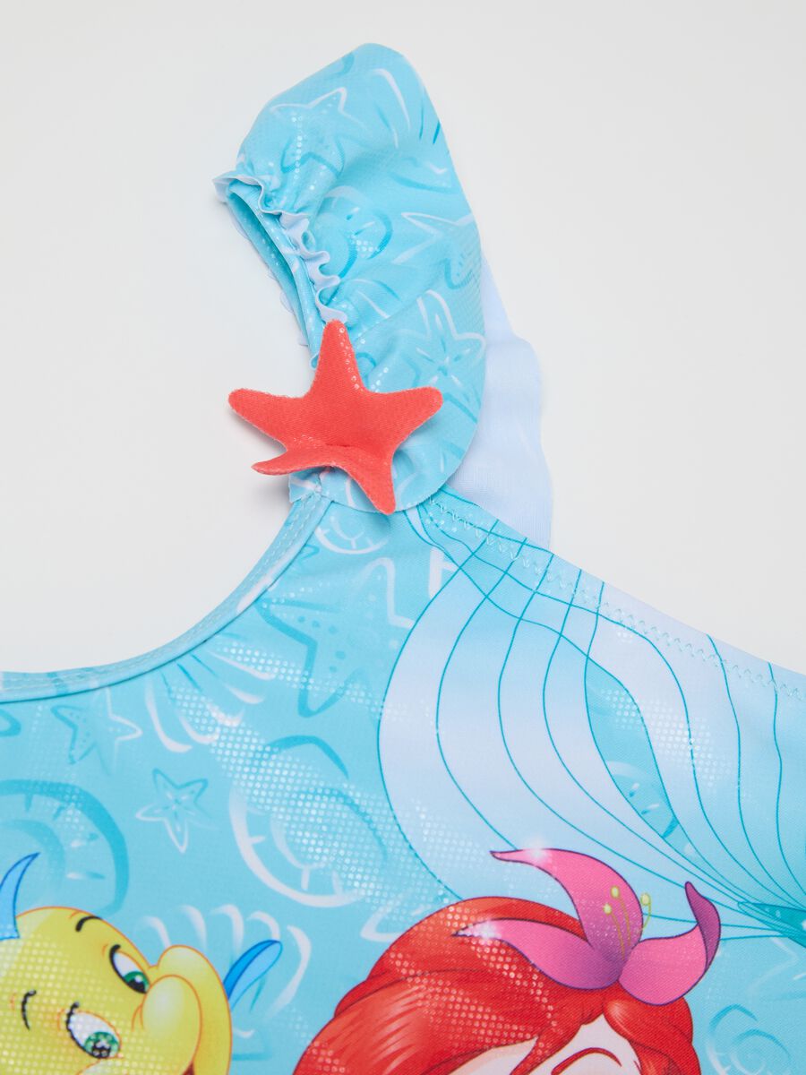 Girls’ swimsuit in multicoloured stretch fabric_2