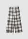 Grey checked flannel pyjama trousers_4