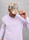 Pastel Lilac Knit Long-Sleeve T-Shirt_3