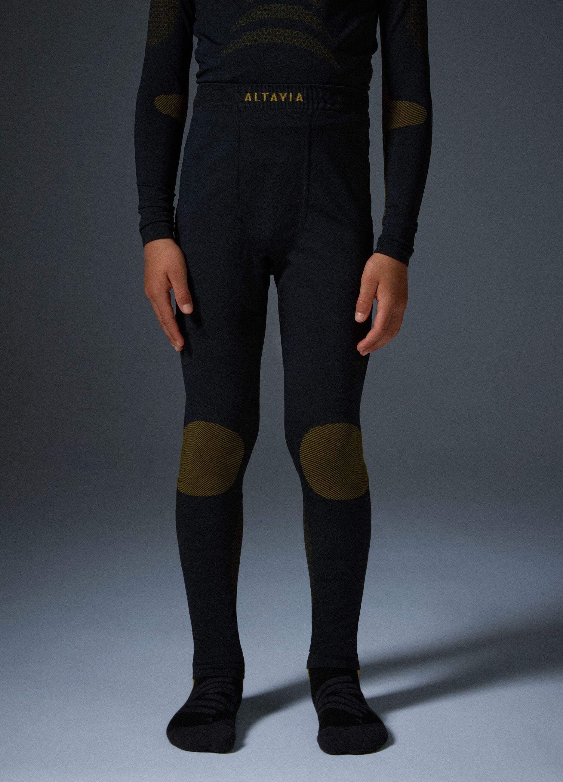 Breathable Seamless Thermal Leggings ALTAVIA WITH DEBORAH COMPAGNONI