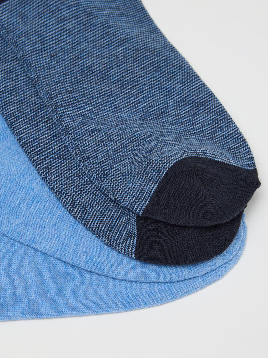 Multipack Set: Multicolour Cotton Blend Socks_1