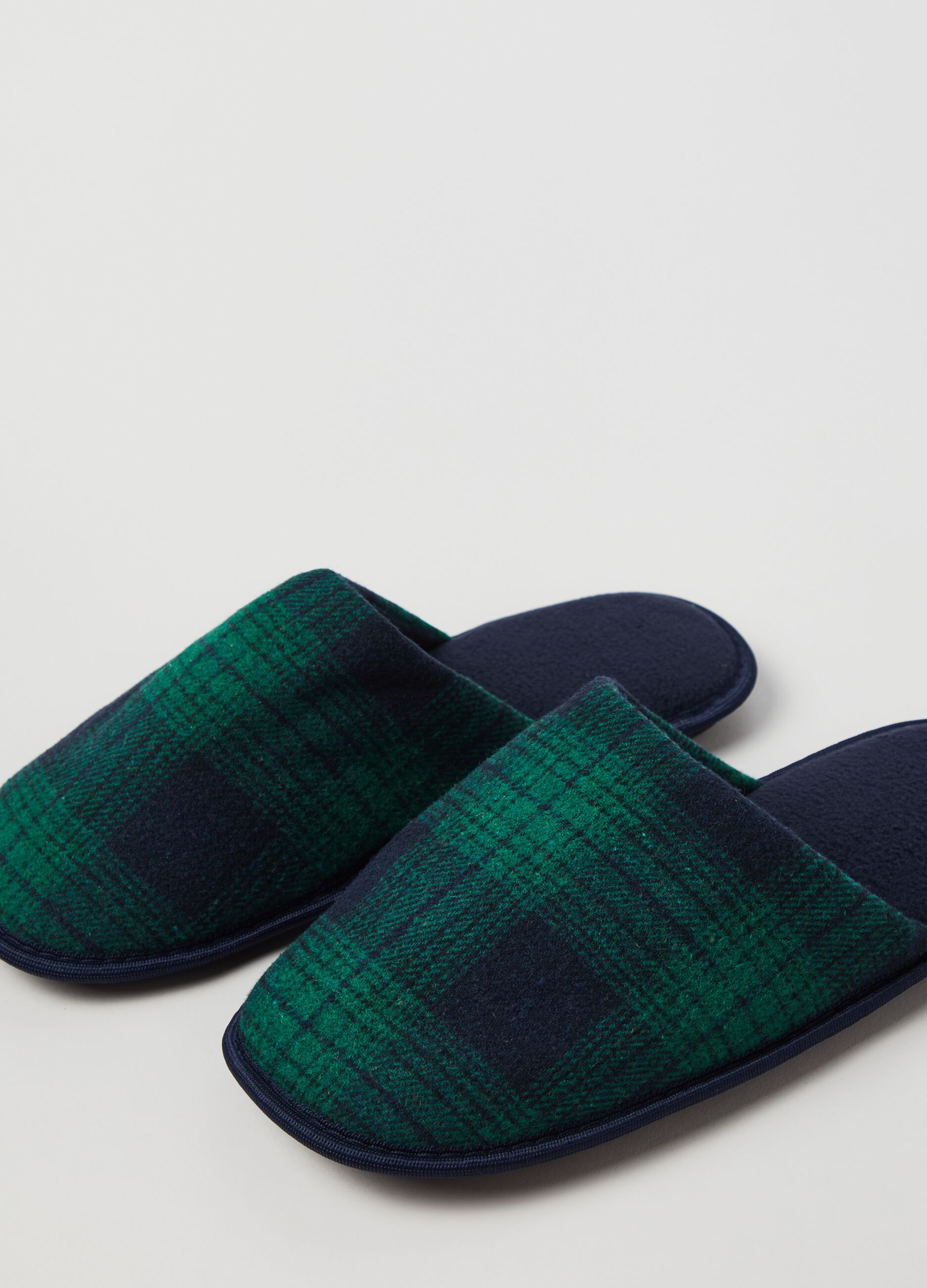Pantofole invernali tartan_2