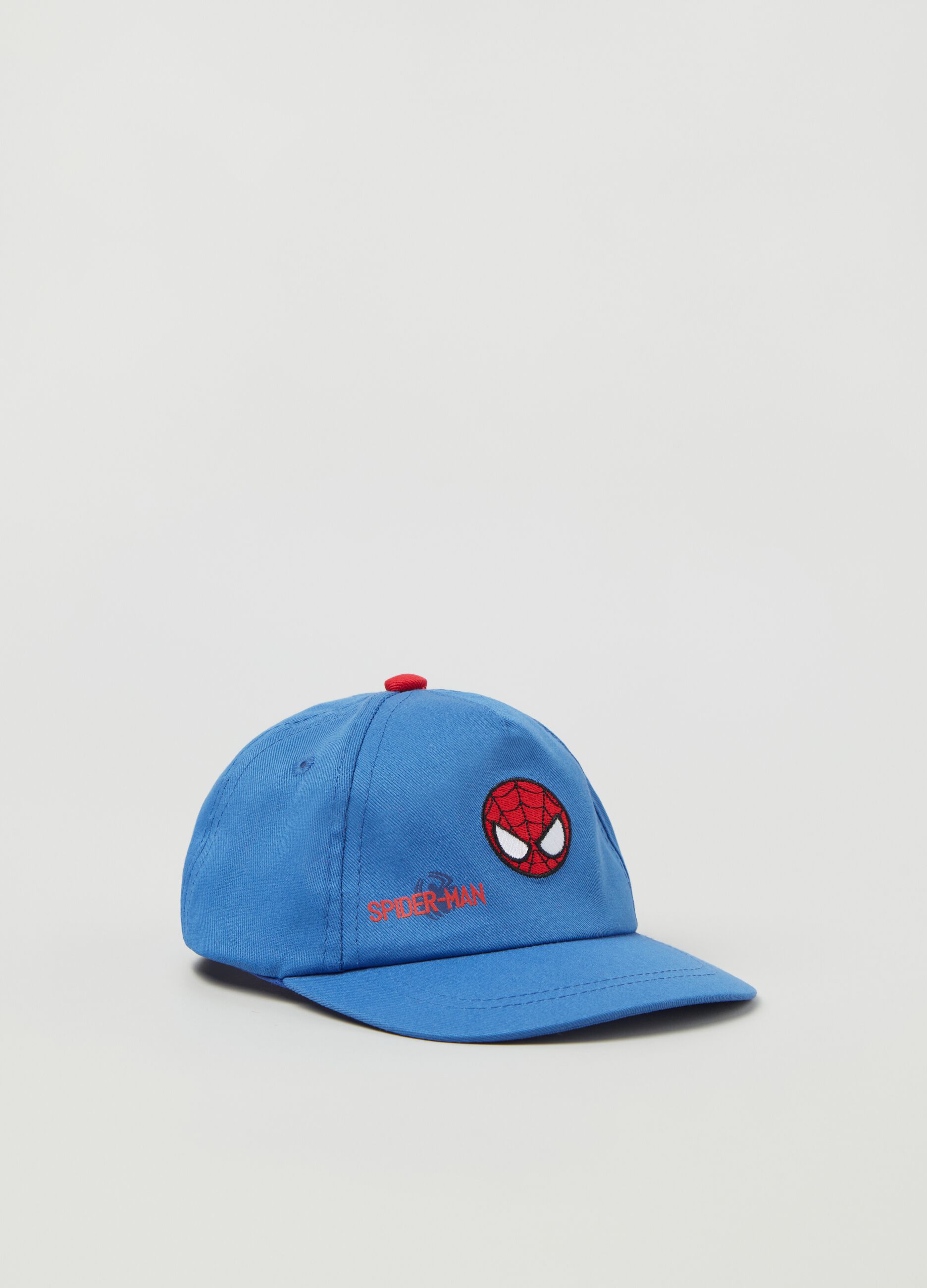 Baseball cap with Spider-Man embroidery