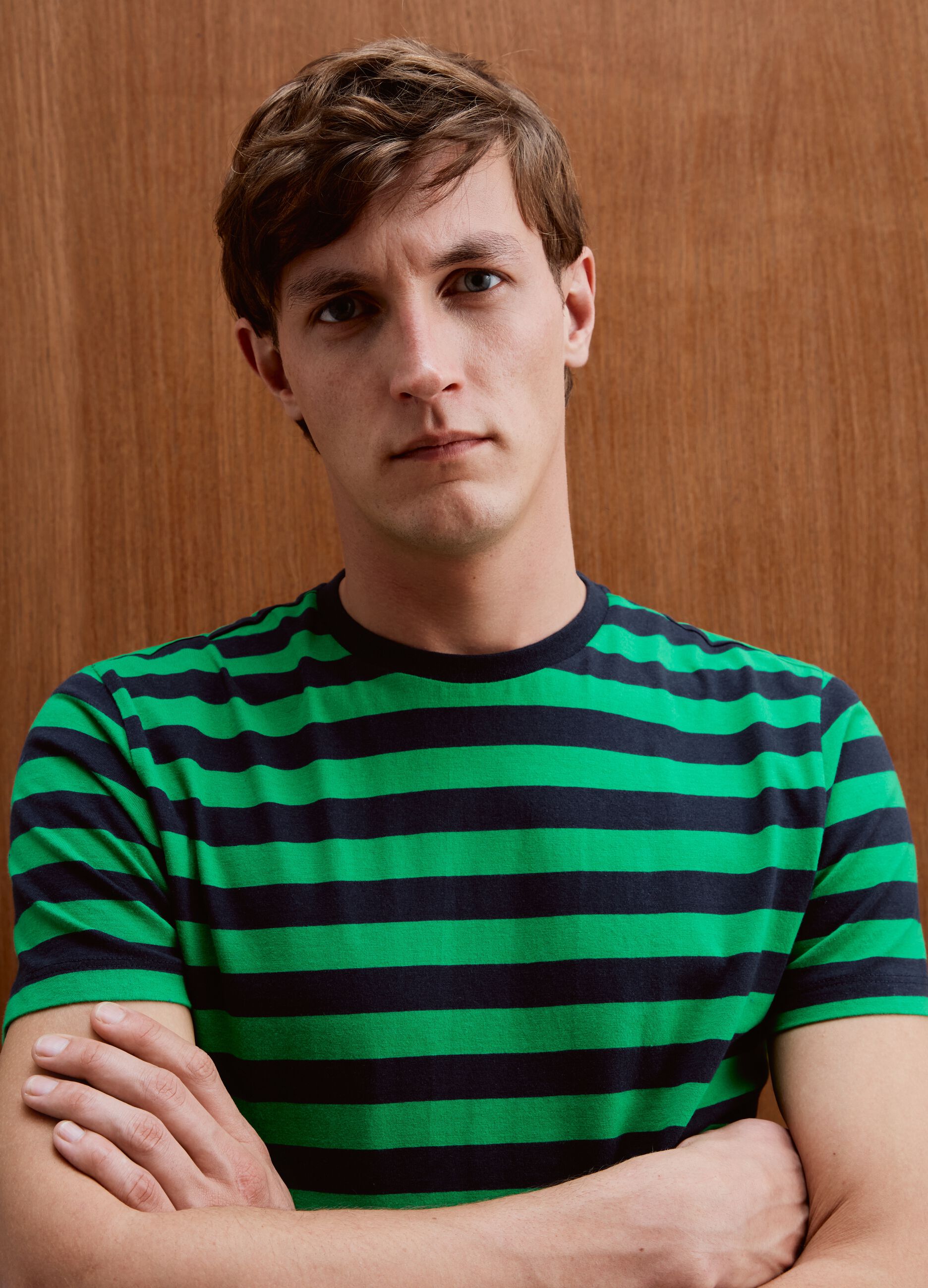 Striped T-shirt in cotton