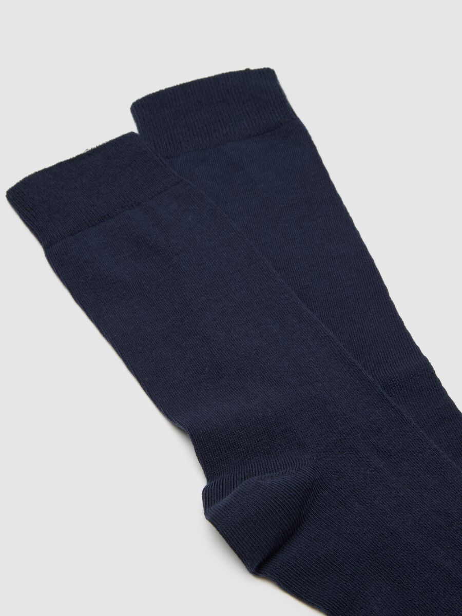 Set of two pairs of multicolour stretch cotton socks_1