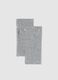 Grey Wrist Warmers with Sequins_0