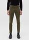 Solid colour stretch cotton chino trousers_1
