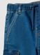 Baby boy denim cargo trousers in regular fit_2