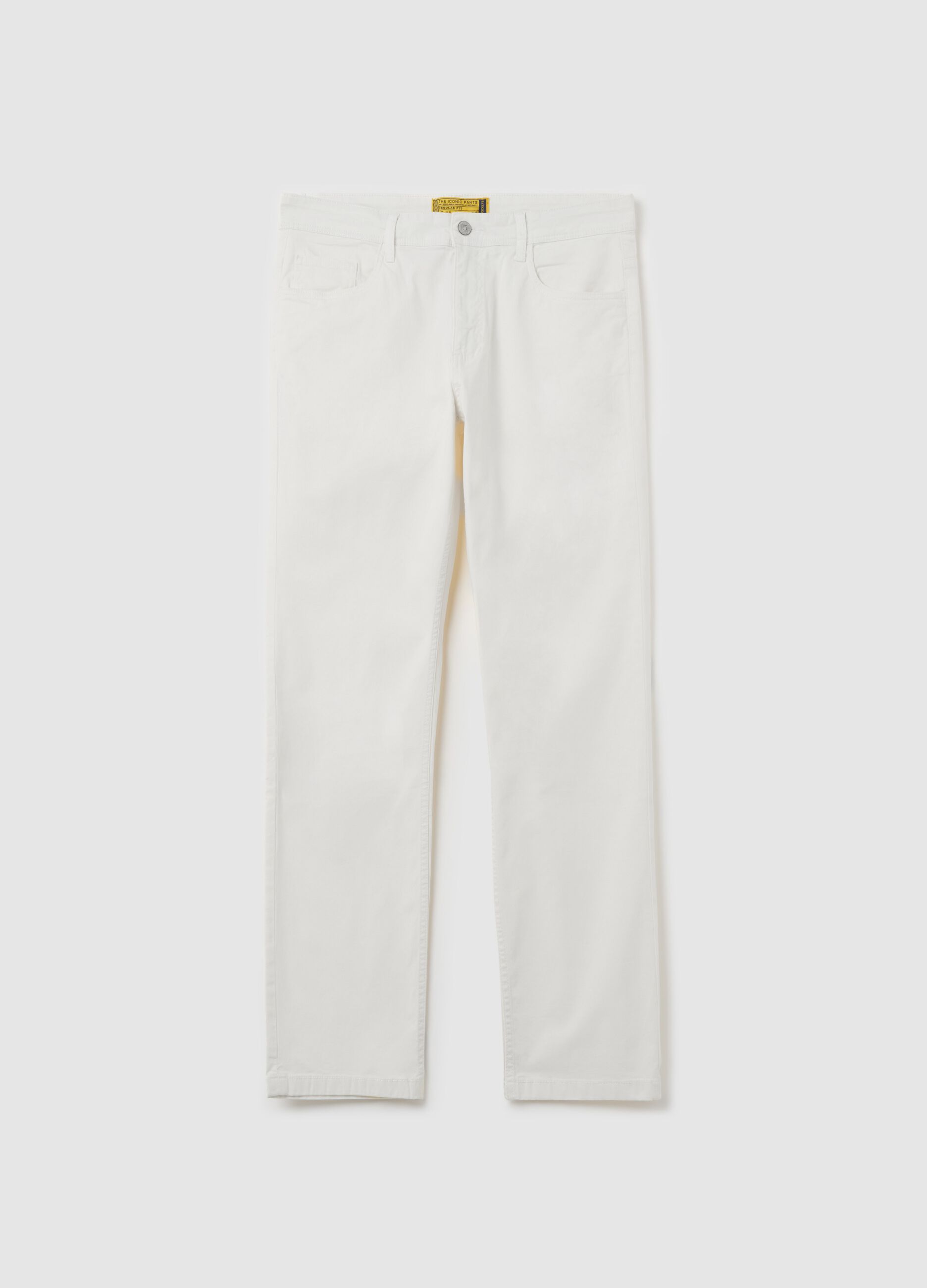 Regular-fit trousers with five pockets