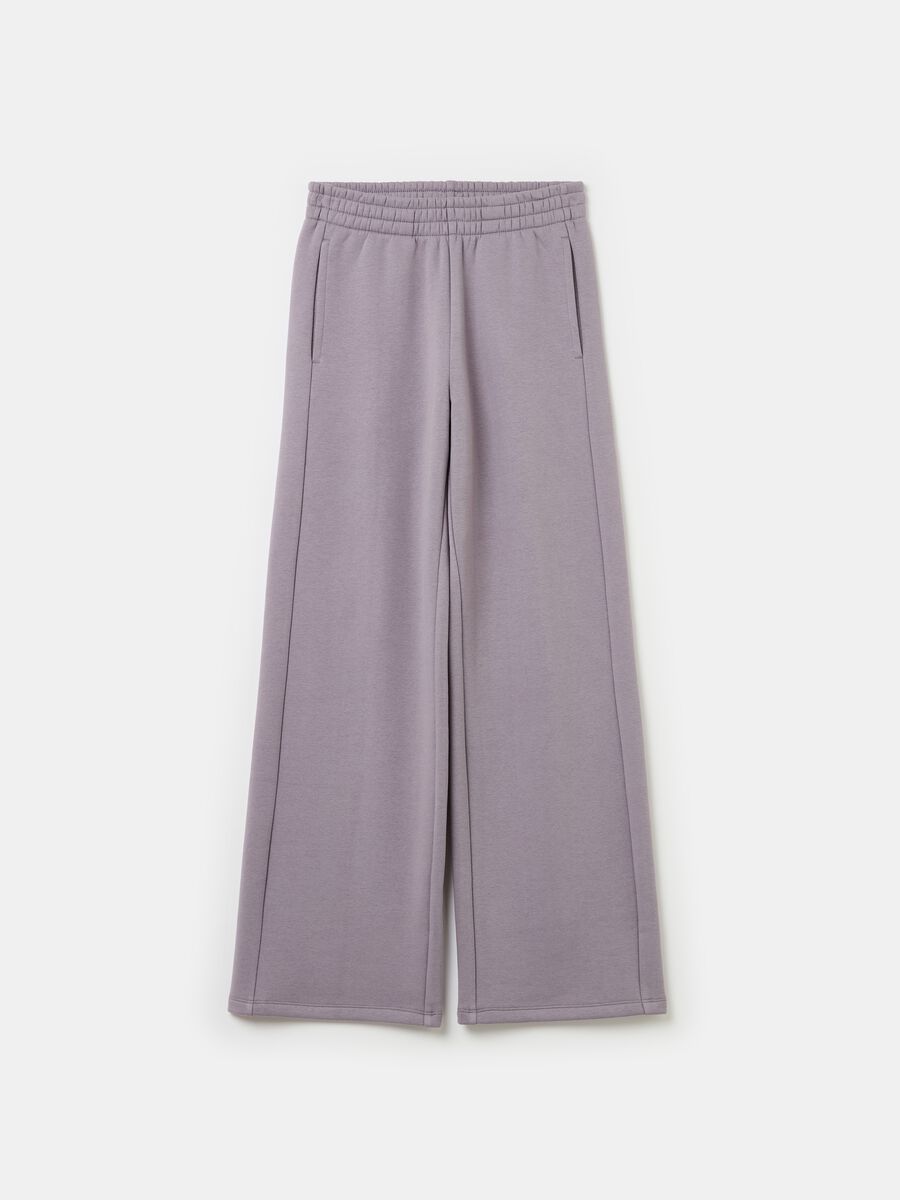 Essential relaxed-fit joggers in fleece_4