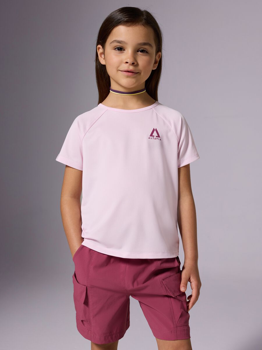 ALTAVIA WITH DEBORAH COMPAGNONI T-shirt in technical fabric_0