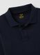 Child's Polo in Pure Blue Cotton Regular Fit_2