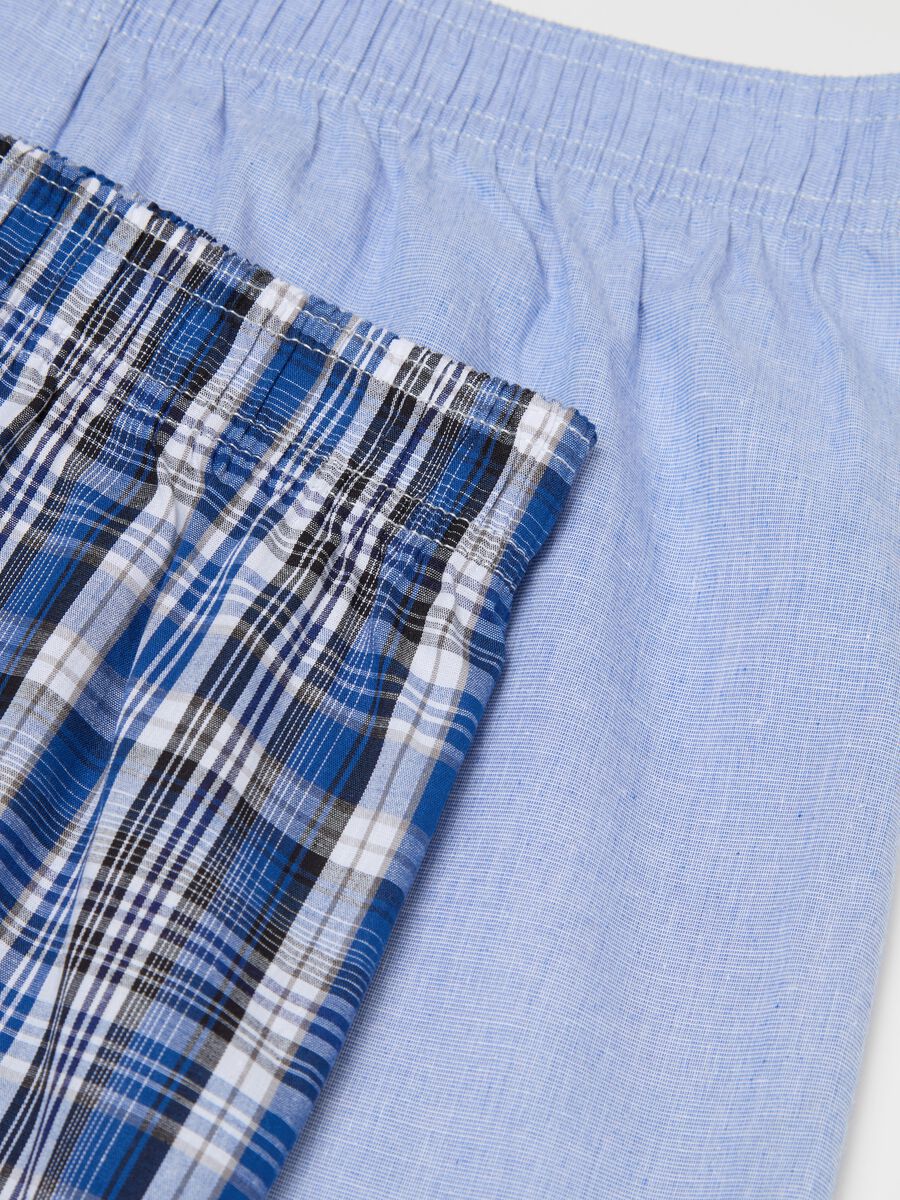 Two-pack boxer shorts in cotton canvas_5