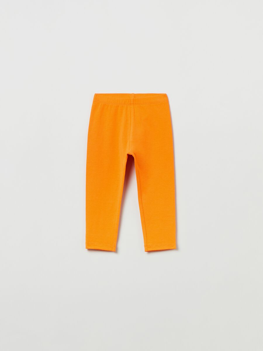 Leggings in cotone stretch_0