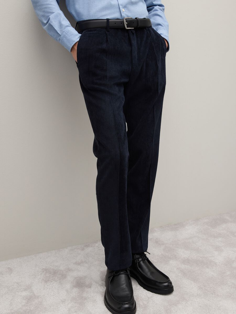 Cintura in vera pelle nera_0