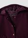 Purple hooded jacket with press-stud fastening_2