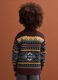 Maglione multicolor jacquard in misto lana con colletto rialzato regular fit_2