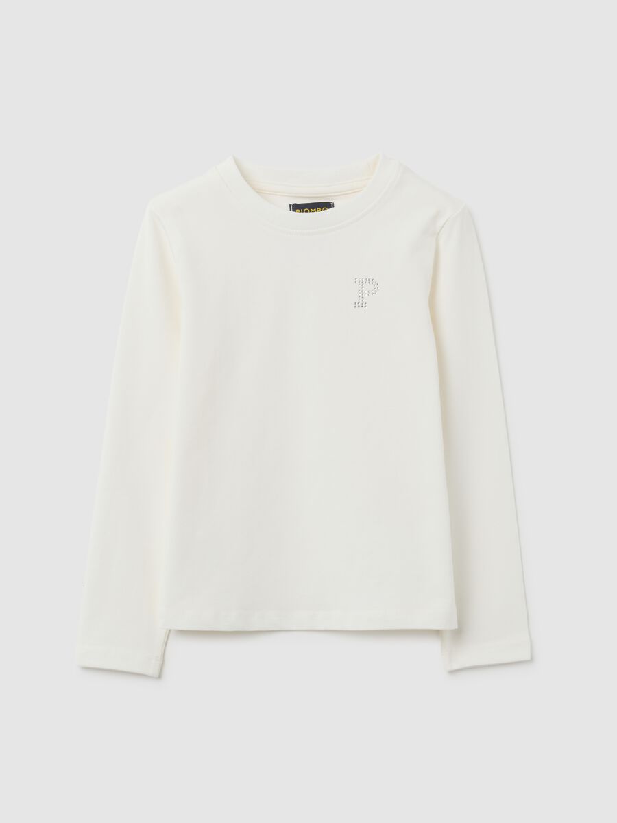 White Long Sleeve Top_0