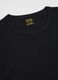 Men's pure cotton black regular fit t-shirt_5