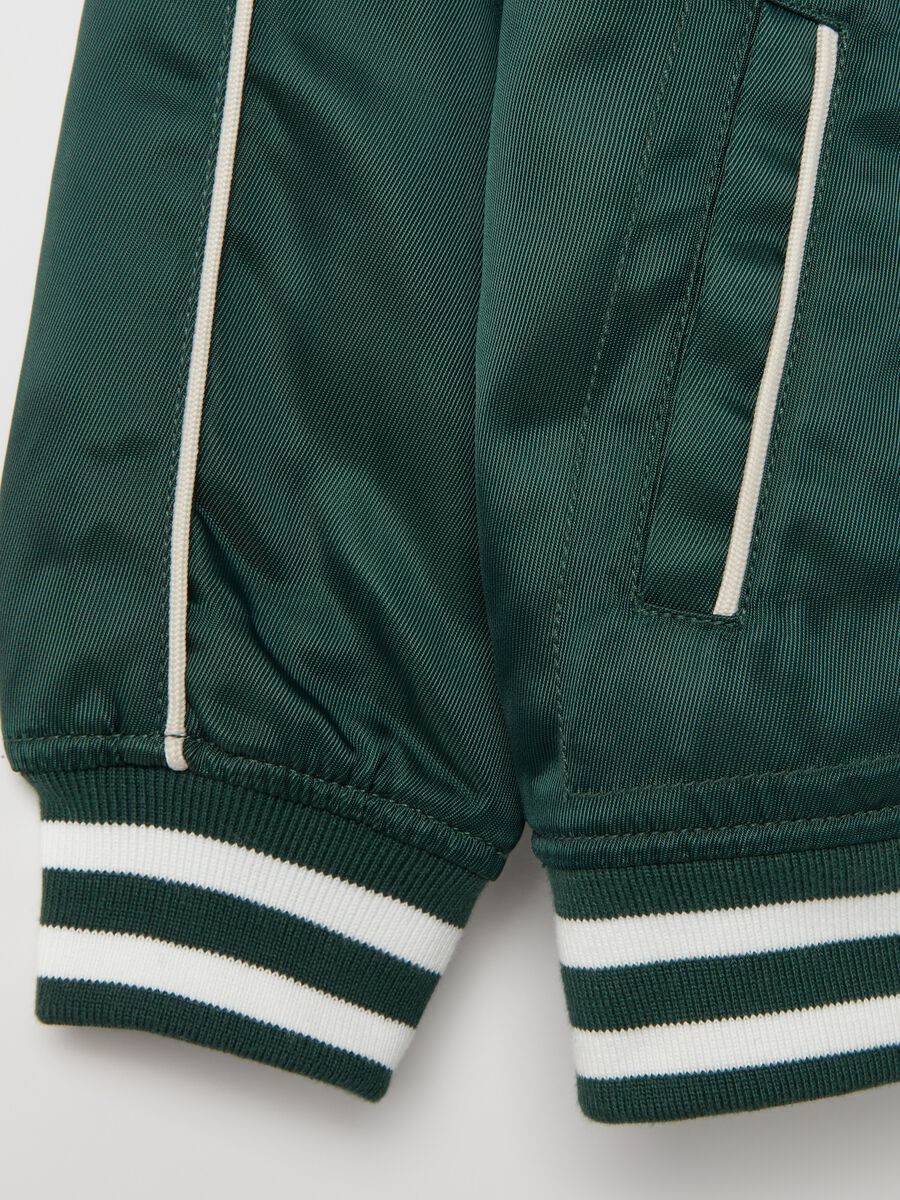 Varsity bomber jacket with sherpa lining_3