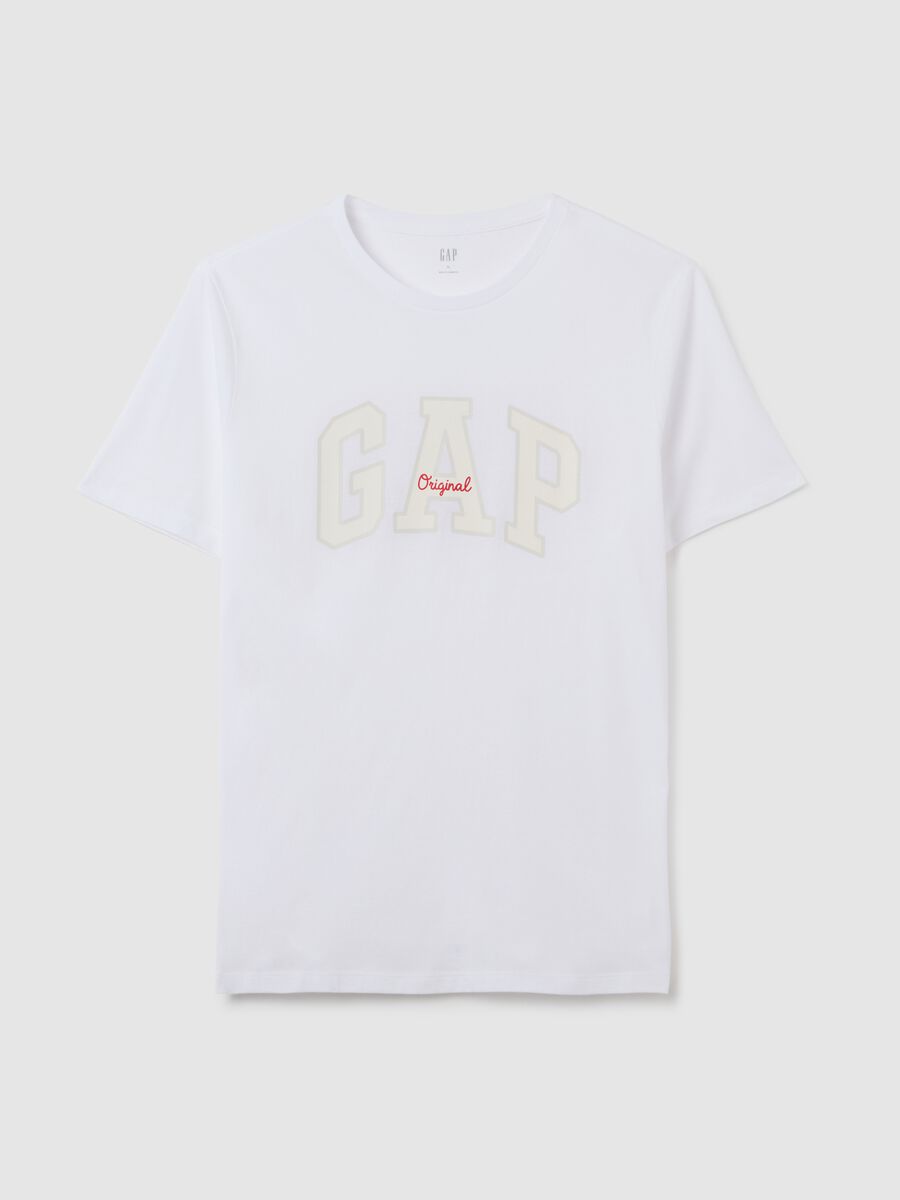 Cotton T-shirt with logo print_2