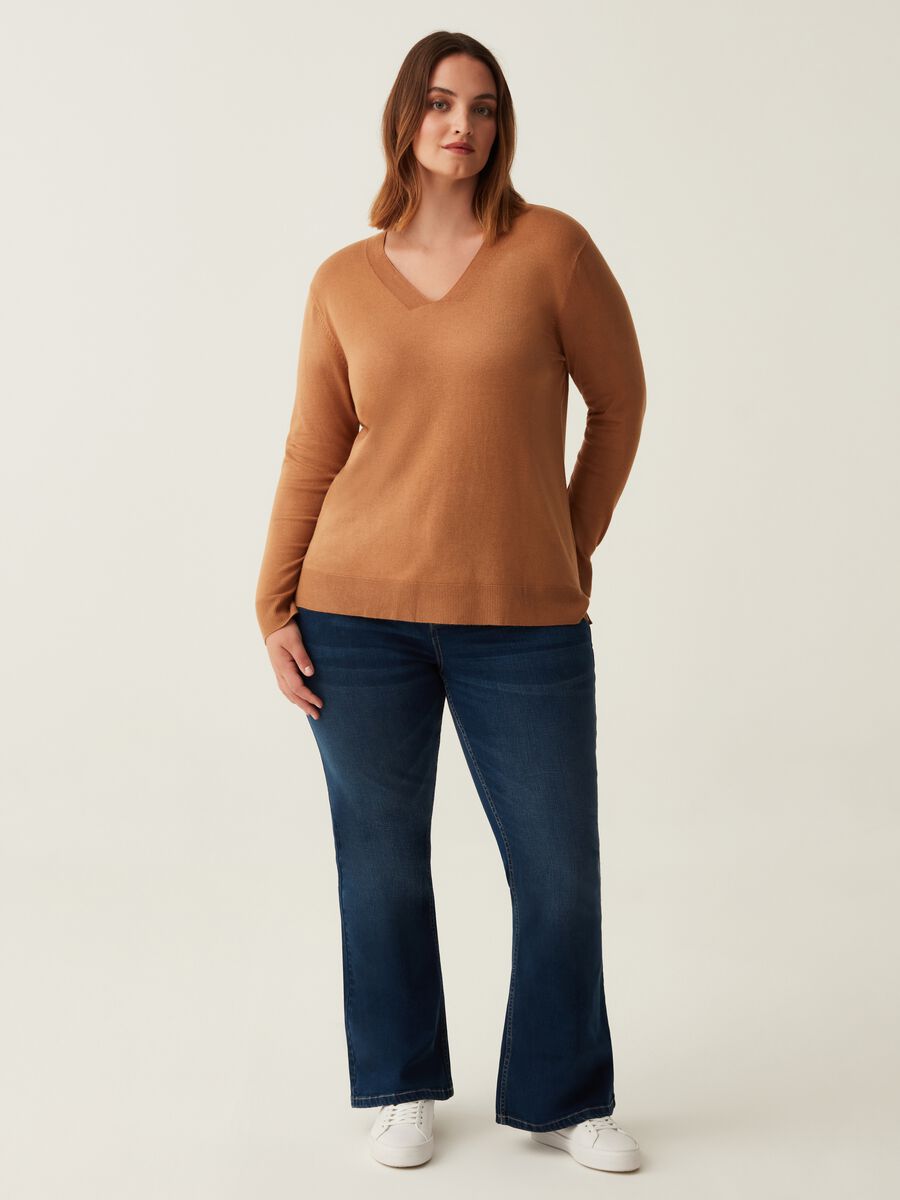 Jeans bell bottom stretch Curvy_0