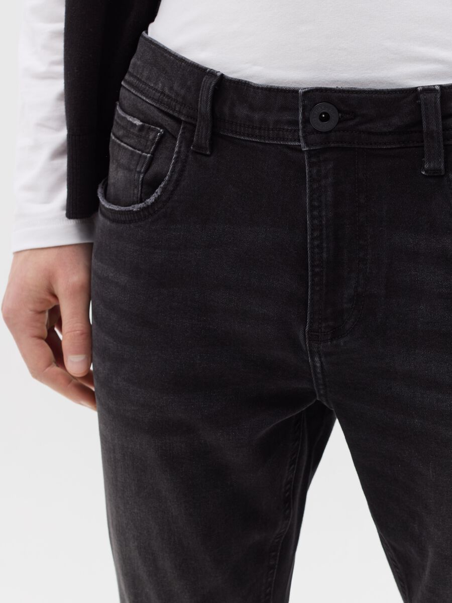 Skinny-fit jeans in stretch cotton_2