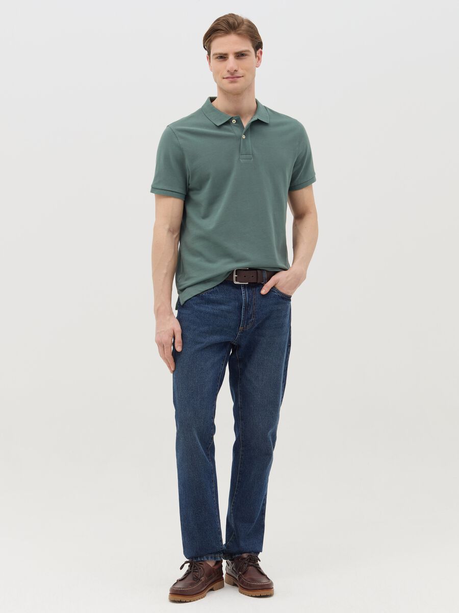 Organic cotton regular-fit polo shirt_1