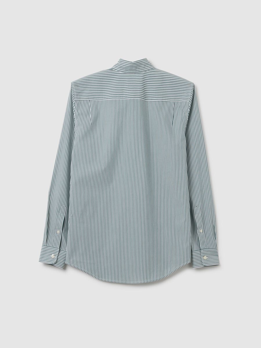 Regular-fit shirt in striped Coolmax® poplin_2