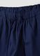 Blue pure cotton shorts_1