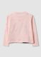 T-shirt rosa in cotone elasticizzato con girocollo e stampa Minnie_1