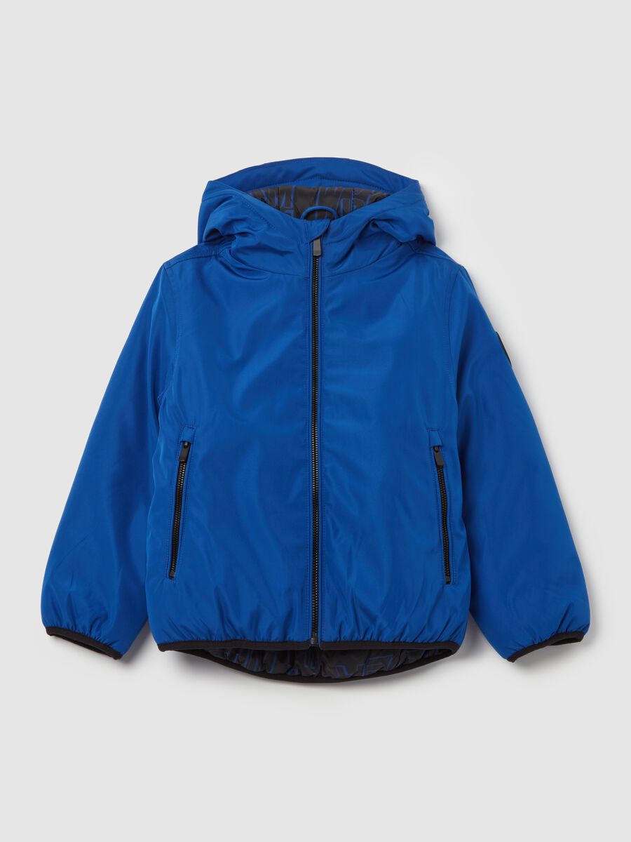 Giacca impermeabile con cappuccio_0