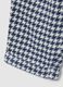 Girls' multicolour check trousers in pure cotton regular fit_3