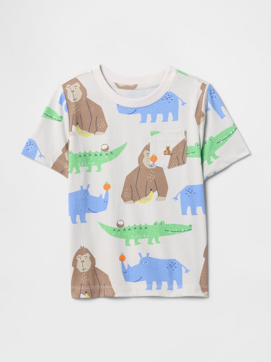 Children's Animal Print T-shirt_0