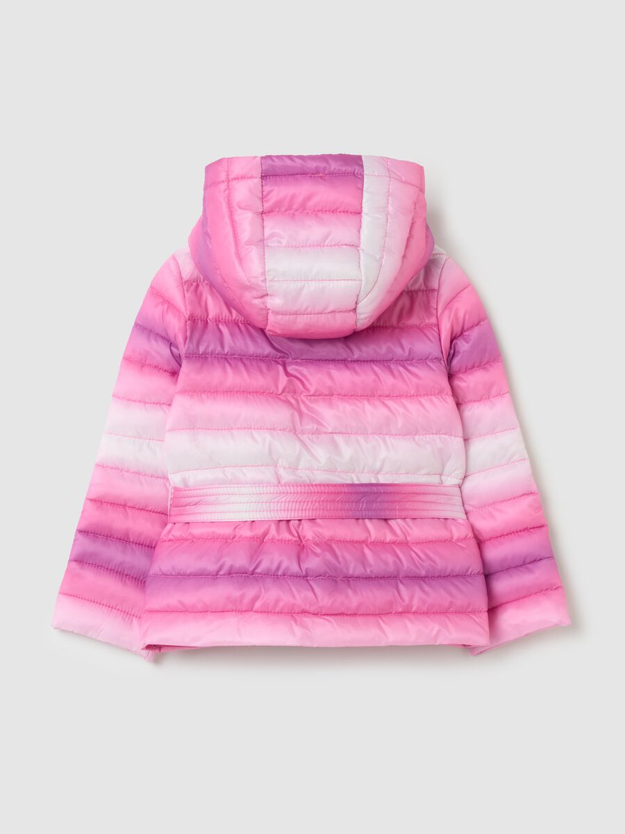 Ultralight puffer jacket with Minnie Mouse waist pouch_1