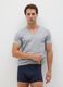 Pack of two grey regular fit cotton t-shirts_0