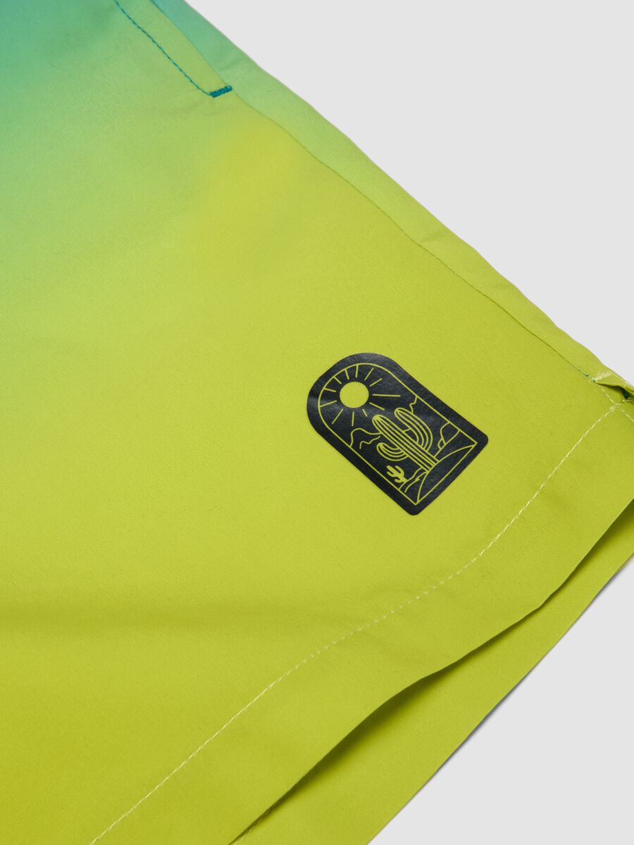 Multicolour boys&rsquo; swim shorts with ombr&eacute; fade_3