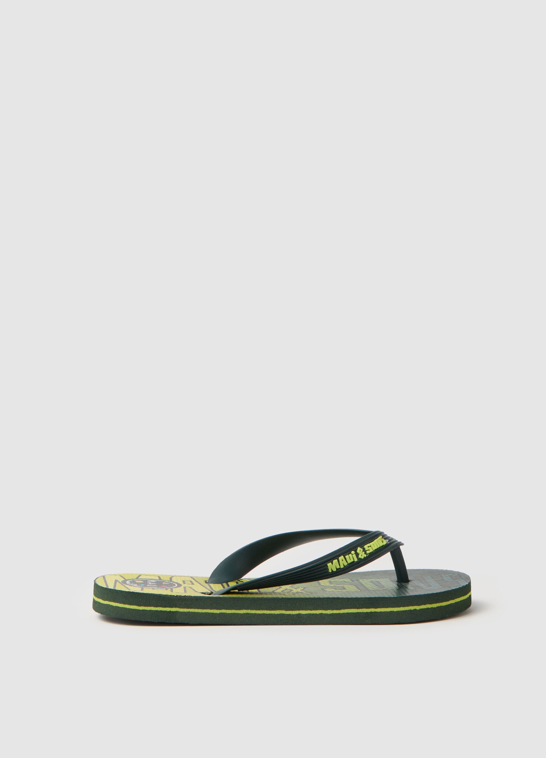 Multicolor boys' flip-flops