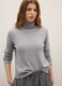 Grey wool-cashmere blend sweater in regular fit_3