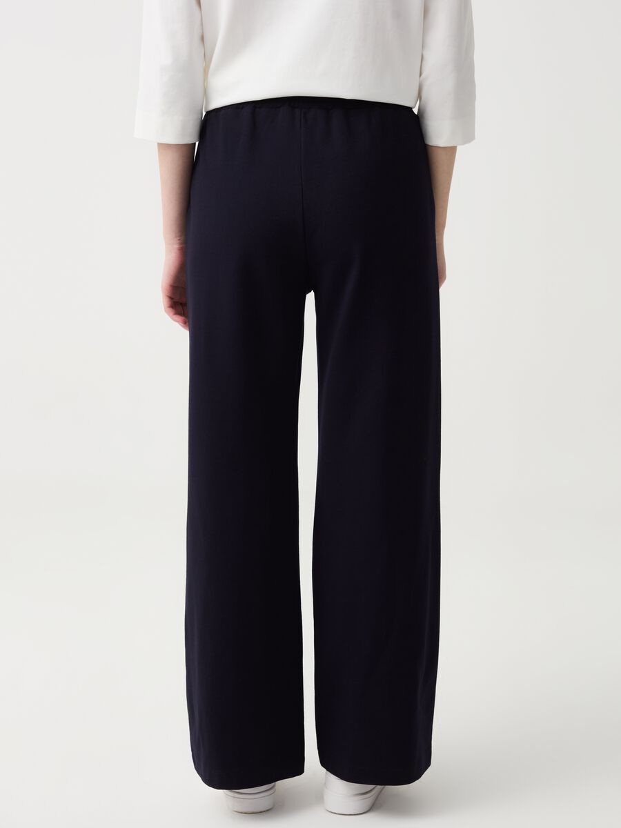Flare-fit cargo trousers_1