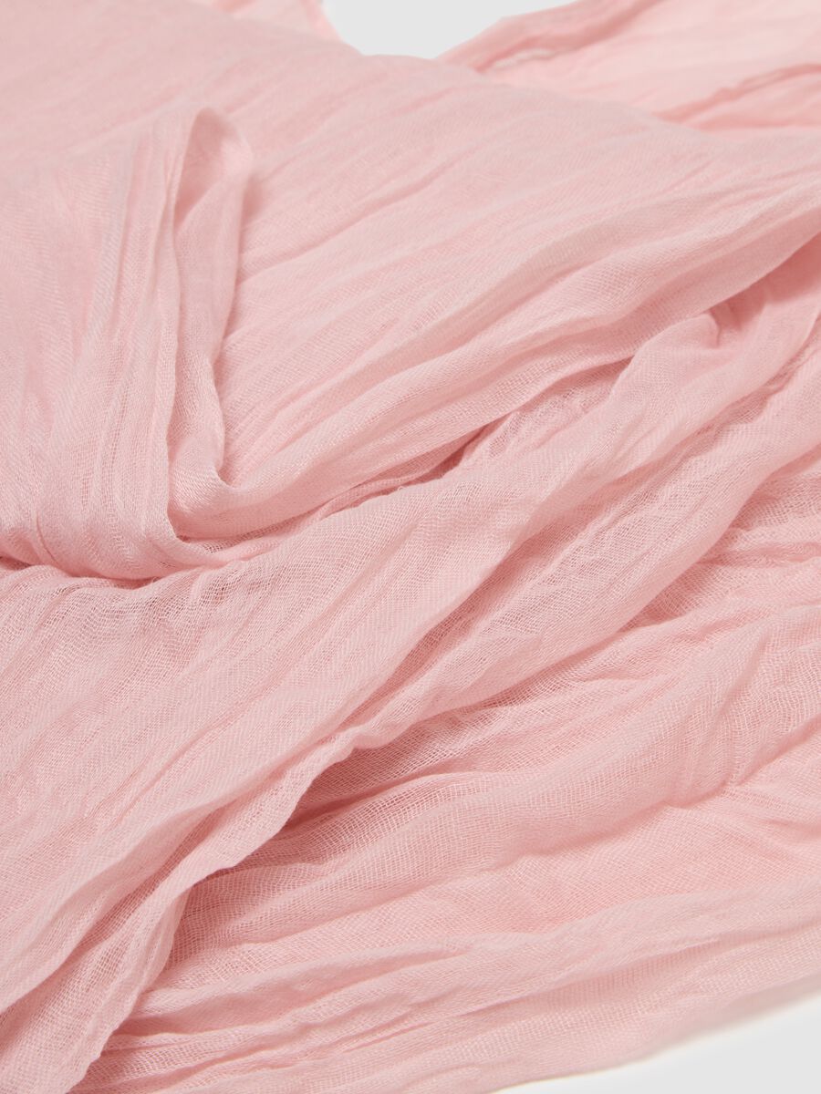 Light pink scarf regular fit_2